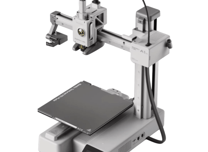 Bambu a1 mini ams lite 3d printer price release hands on