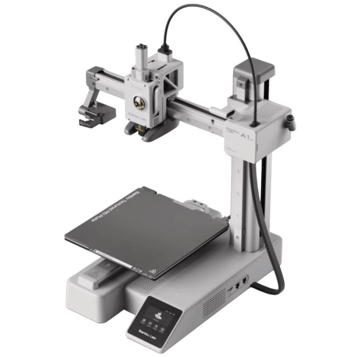 Bambu a1 mini ams lite 3d printer price release hands on
