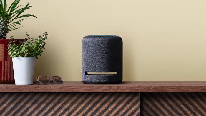 Does new echo dot have audio out speakers