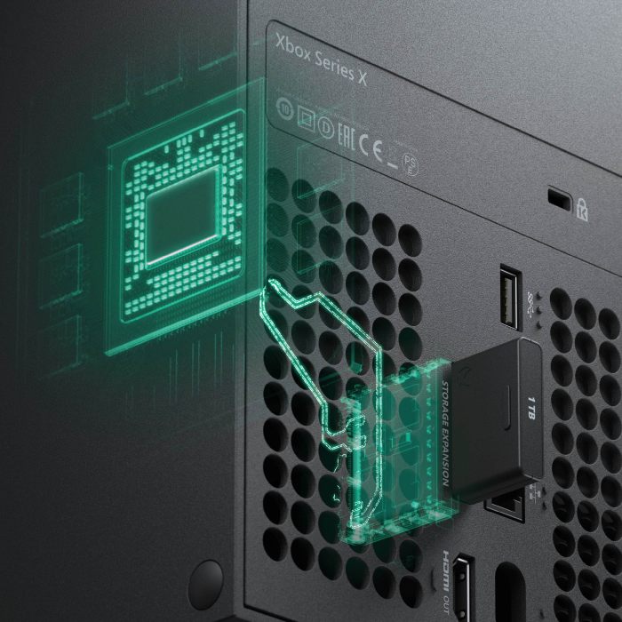 Microsoft xbox series x s 512gb 2tb storage expansion cards release date pricing