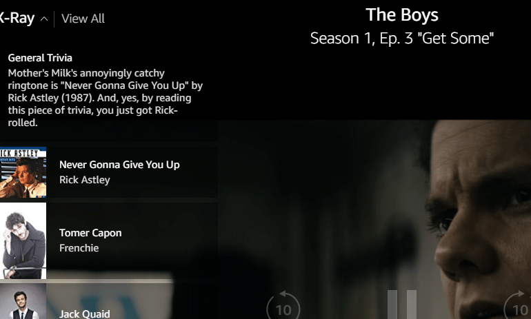 Amazon music x ray trivia song tracks