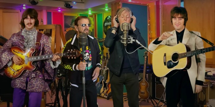 Now and then the beatles new song ai