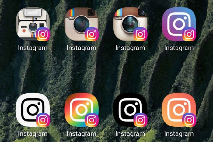 How change instagram icon android