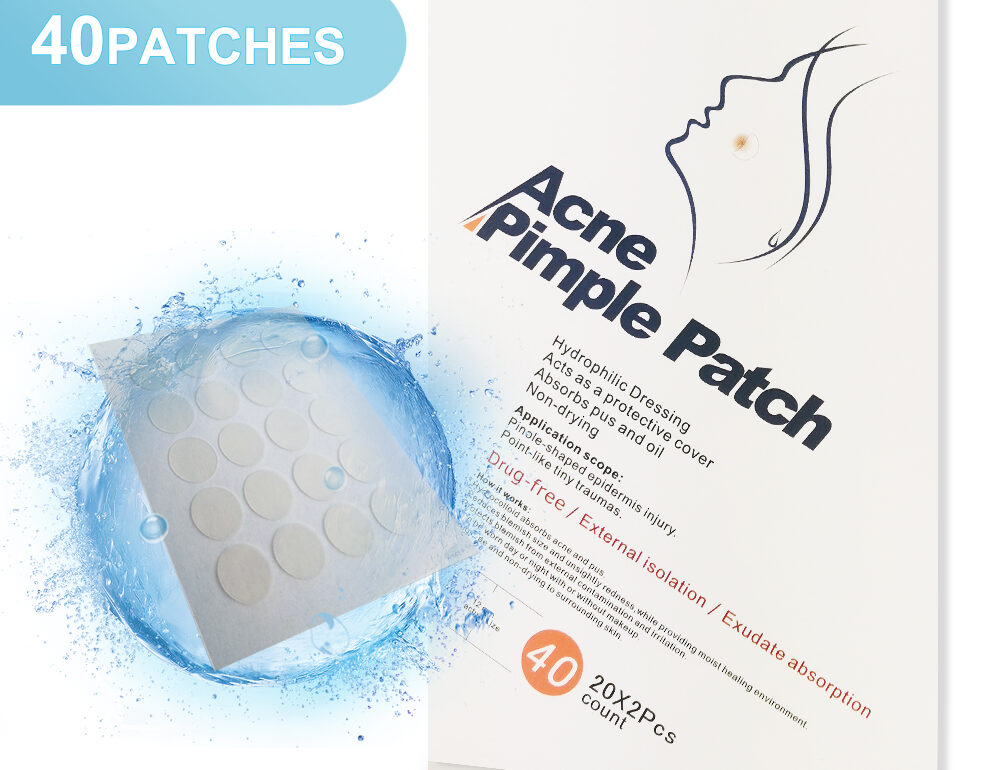 How hydrocolloid bandage acne stickers work