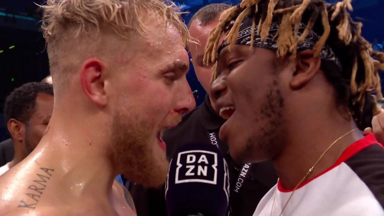 Anesongib weigh miami fight youtubers shoves logan ksi boxing revenge gain vows younger