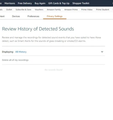 Amazon alexa privacy hub security voice recordings echo devices