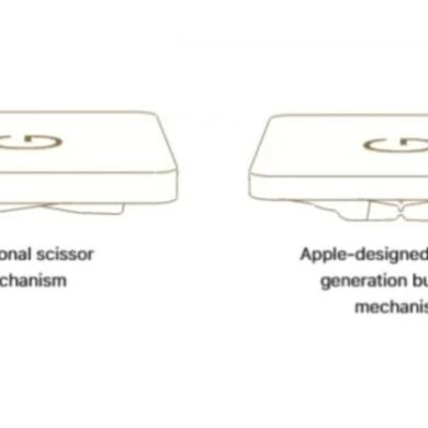 Macbook air pro scissor switch keyboards release soon report