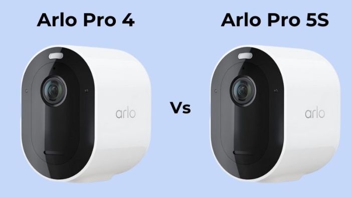 Arlo pro vs comparison improvements issues wire Arlo pro 4 vs arlo pro 3