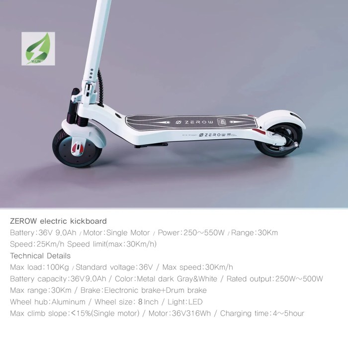 Leeco kickstarter crowdfunded electric scooter hybrid scooterboard