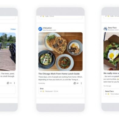How get restaurant recommendations google maps