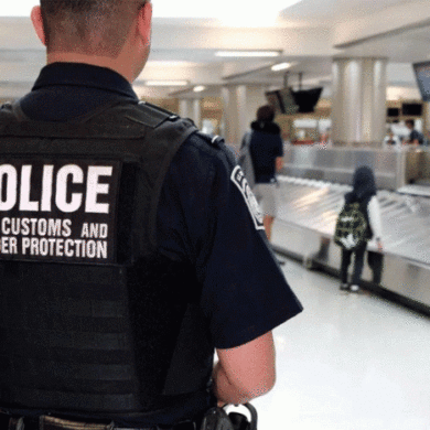 Cbp phone search airport arrest mass deportations