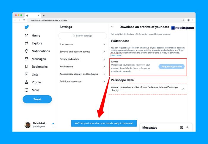 How To Download Twitter Data (Archive) (May 2025) Dril twitter archive books editions