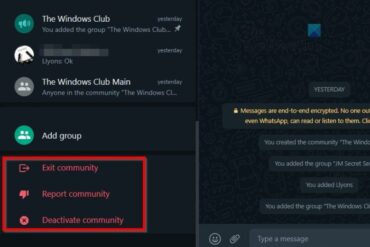 How to use communities on whatsapp