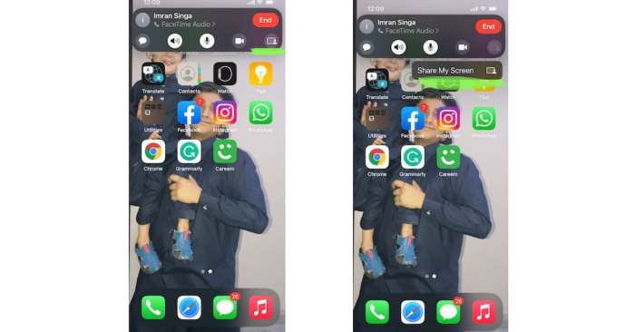 Apple shareplay facetime music hulu videos tiktok wwdc