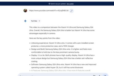Google allows users to share images files youtube videos to gemini live