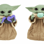 Baby yoda toy mandalorian galactic snackin grogu