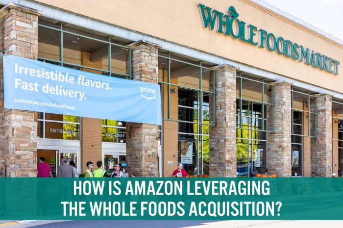 Acquisition chains Amazon whole foods acquisition business analysis