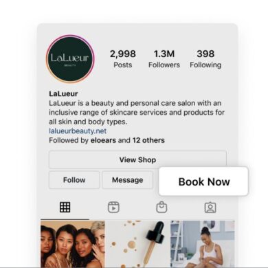 Report instagram appointments feature yelp competitor