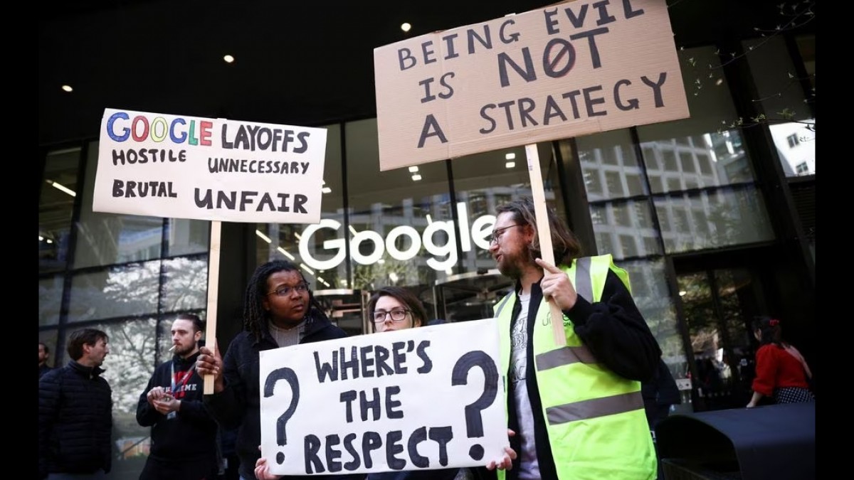 Google sundar pichai layoffs tgif employee morale