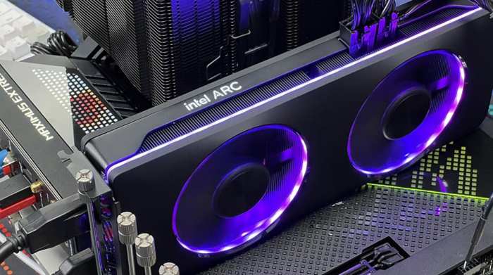 Intel arc b570 battlemage gpu leaked specs