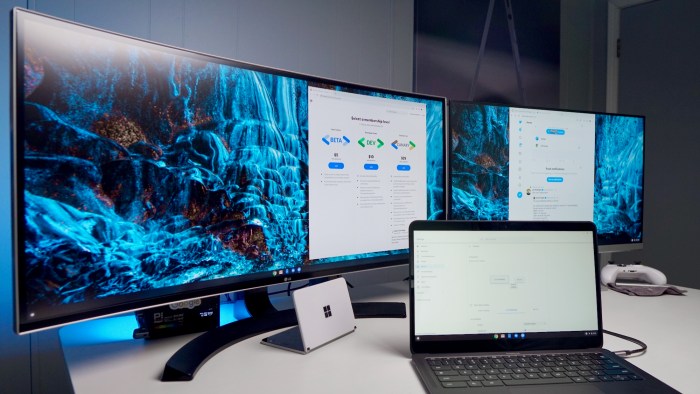 How use duet display turn your chromebook external monitor