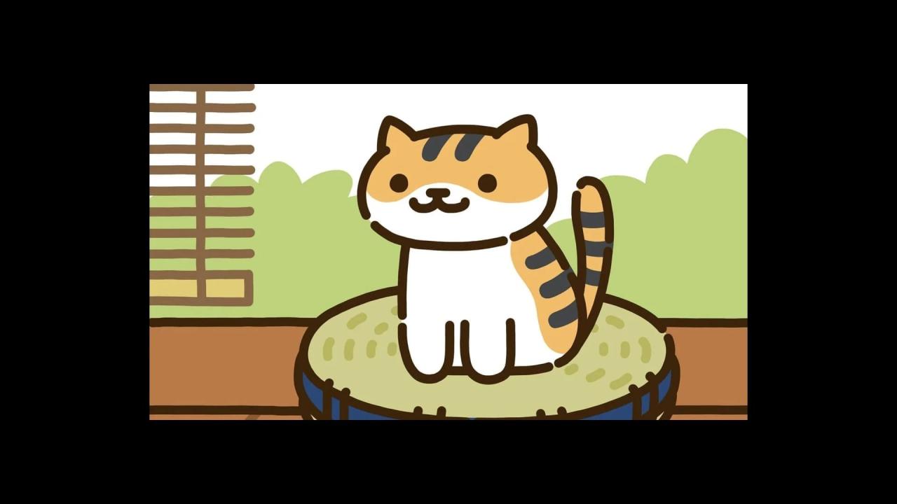 Neko atsume cat collecting mobile game live action movie