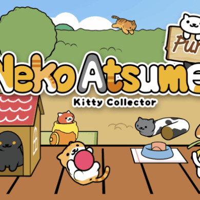 Neko atsume cat collecting mobile game live action movie