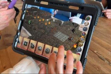 Catan tilt five ar settlers board game augmented reality