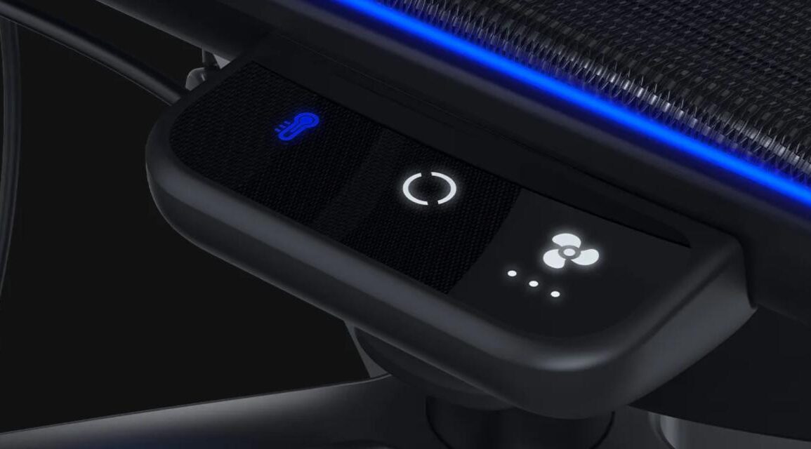 Razer project arielle gaming chair heating cooling prototype ces