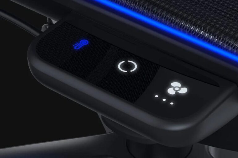 Razer project arielle gaming chair heating cooling prototype ces