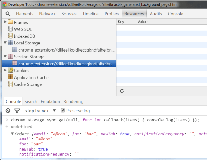 Google chrome os storage manager test