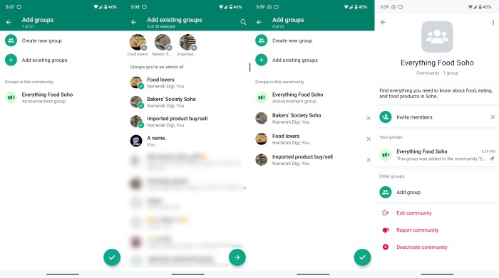 How to use communities on whatsapp