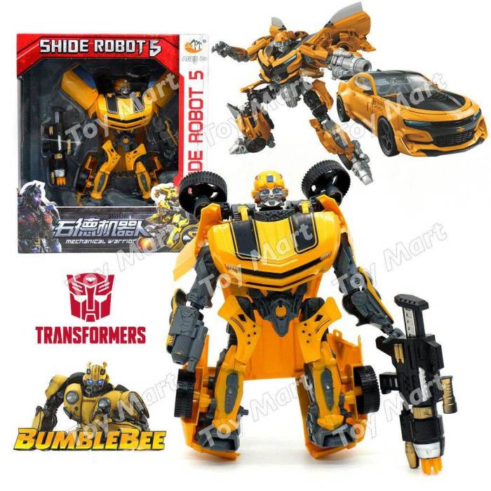 Robosen hasbro transformers robot toy bumblebee volkswagen