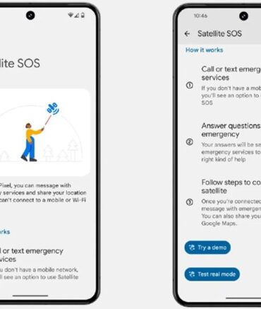 The pixel 9a is also missing satellite sos messaging