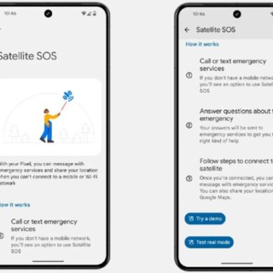 The pixel 9a is also missing satellite sos messaging