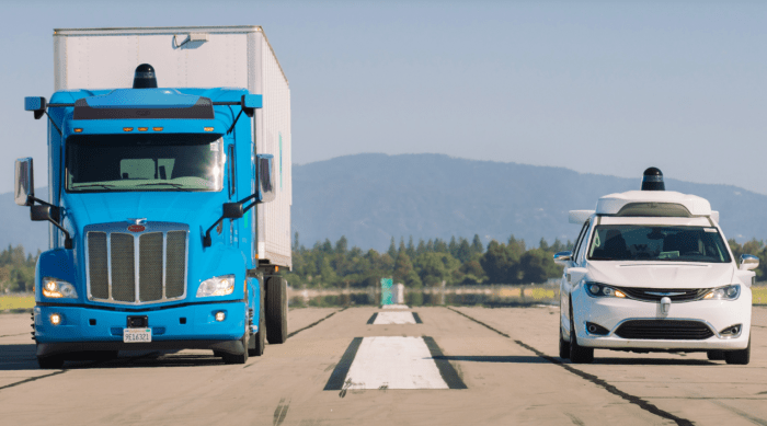Waymo autonomous truck hub texas ryder