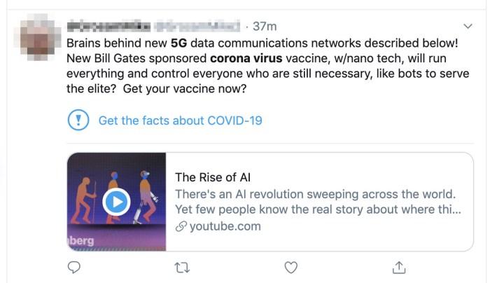 Conspiracy covid 19 believe theories coronavirus people why do 5g ever theorist they theorists 2020 government convinced not can be Twitter labels 5g conspiracy coronavirus