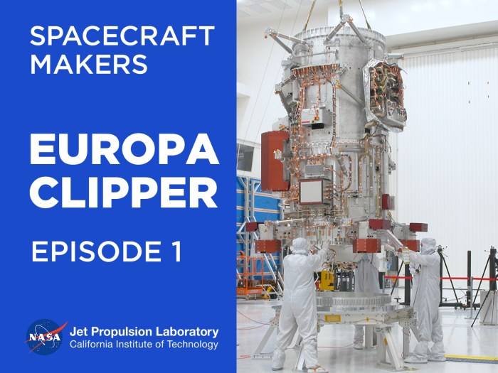 NASA Europa clipper mission development phase
