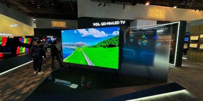 We unboxed tcls 115 inch tv and can confirm it is indeed large