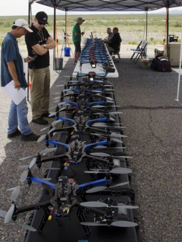 Darpa drone crane sidearm project