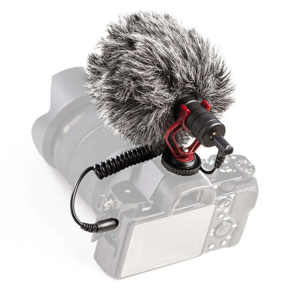Sennheiser mke 400 shotgun lavaliere microphone camera phone