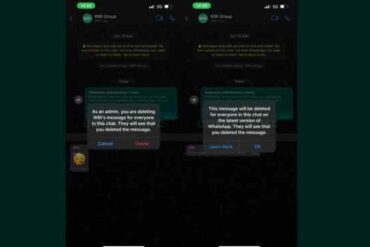 New whatsapp group update for admins