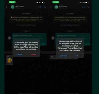 New whatsapp group update for admins