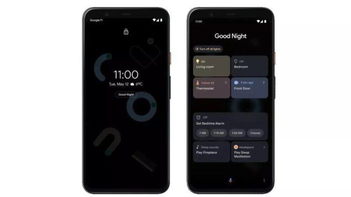 Google lock screen prototype