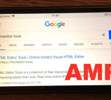 Google amp accelerated mobile page announcement standard web packaging urls