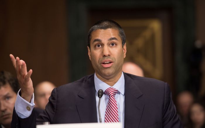 Chairman fcc pai Fcc ajit pai internet speed advanced telecommunications 3mbps