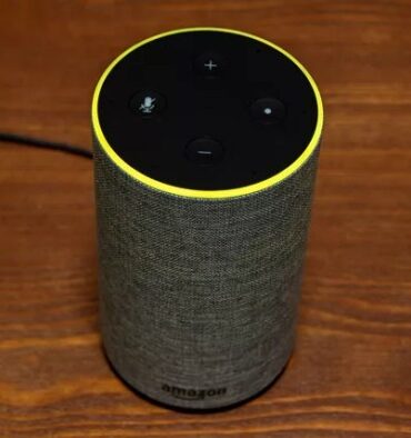 Amazon echo yellow color voice text message