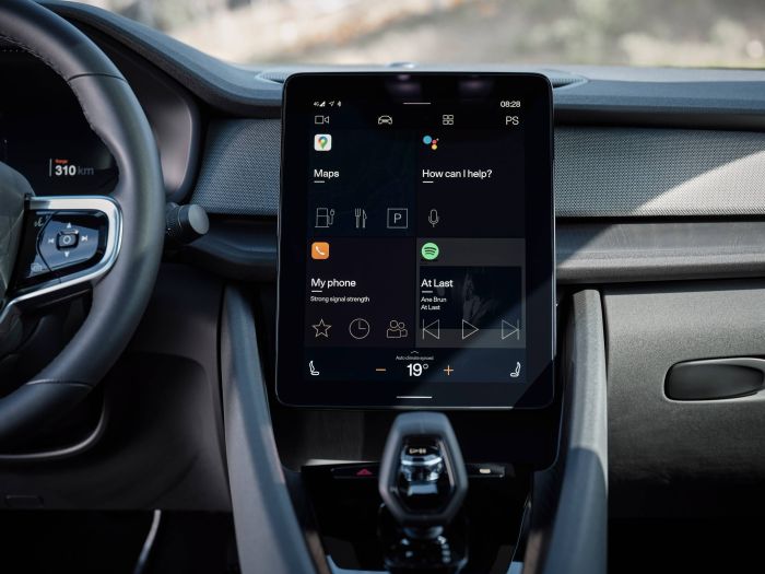 Automotive google android spotify interface develop working car Android auto rolls into the polestar 2 to cover some gaps in android automotive