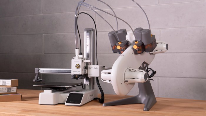 Bambu a1 mini ams lite 3d printer price release hands on
