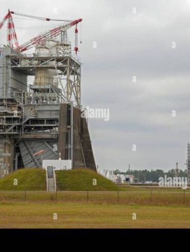 Nasa rocket engine test stennis space center cloud generation